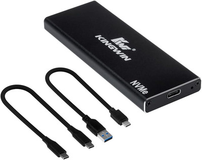 M.2 SSD Nvme External Enclosure, 10Gbps USB 3.1 Gen 2 M-Key to USB C Solid State