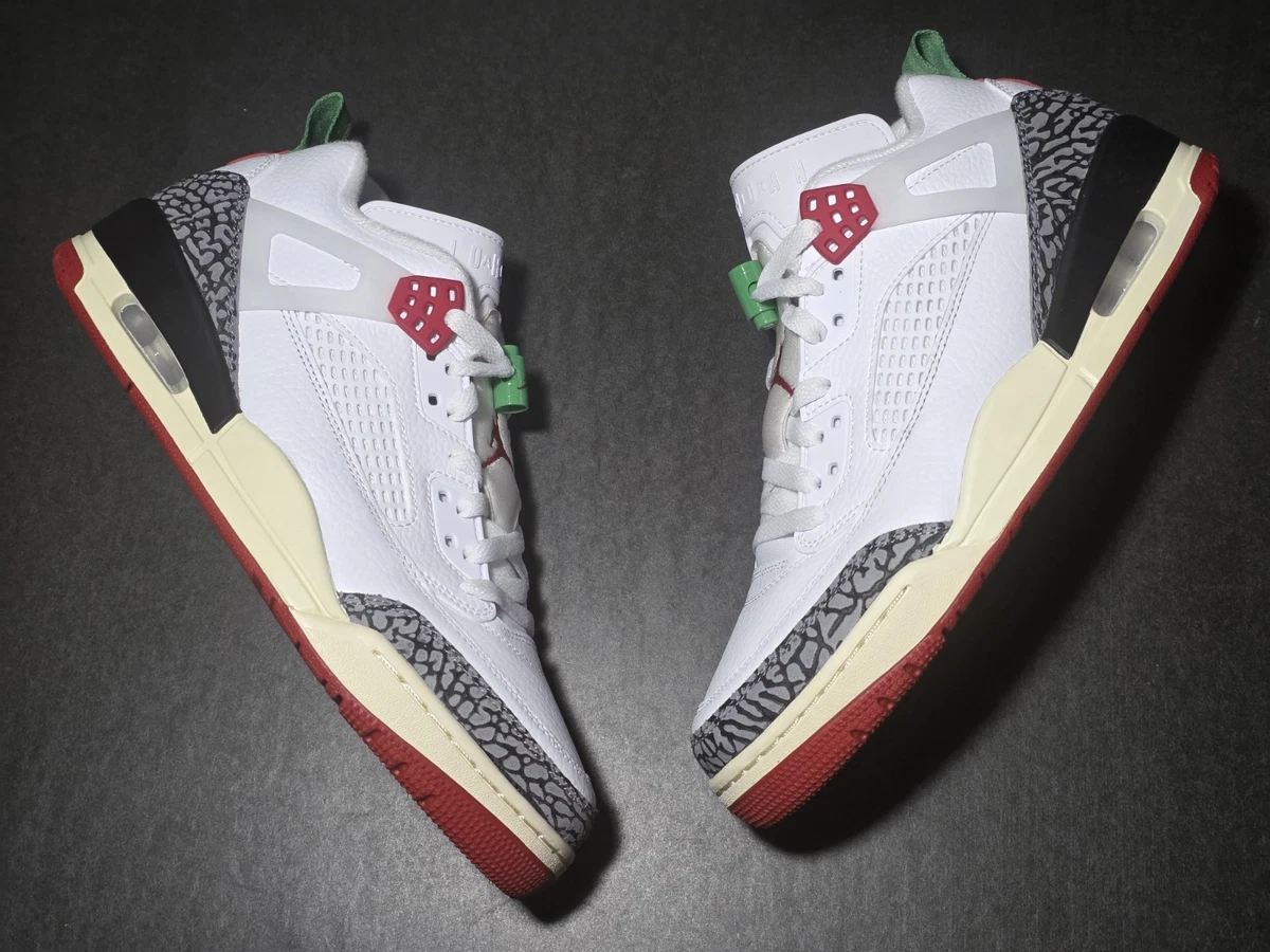 Jordan Spizike Low SE White/Varsity Red-Black-Sail (IM7425 100) Gr. 9M / 10,5W