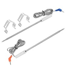2 Pack Meat Thermometer Probes Replacement for Thermopro TP04 TP06 TP07 TP08
