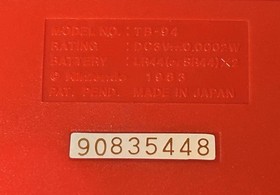 Nintendo Game Watch TB-94 Mario's Bombs Away Panorama screen Retro 1983 Japan