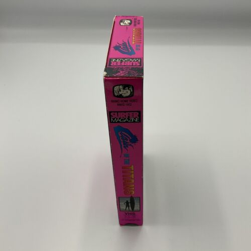 Surfer Magazine - Clash Of The Titans (VHS, 1990) Derek Ho- RARE Vintage Surfing - Picture 3 of 6