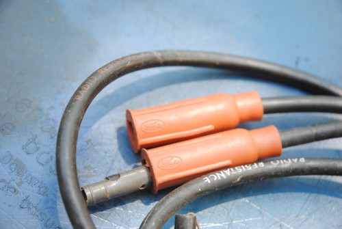 60 61 63 - 66 67 FORD V8 NOS FORD SPARK PLUG WIRES C0AZ 12286 B WITH FORD LOGO - Picture 2 of 2