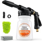 AstroAI 1L Foam Gun Car Wash Gun with Wash Mitt & Microfiber Towel for Gift