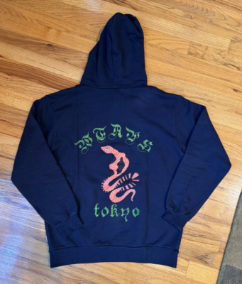 WTAPS Tokyo Snake Hoodie 1 Small Navy Blue | eBay
