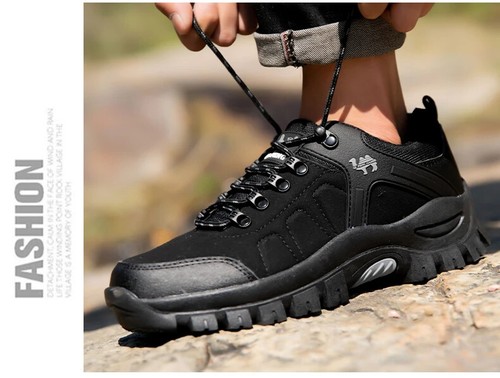 Invierno Cálido Para hombres Botines Aire Libre Montaña Escalada Tenis Zapatos de Trabajo - Imagen 17 de 27