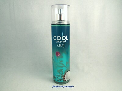 Bath Body Works Cool Coconut Surf Fine Fragrance Mist Oz X3