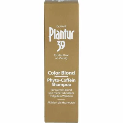 DR. KURT WOLFF GMBH & CO. KG PLANTUR 39 Color Blond Phyto-Coffein-Shampoo 250 ml PZN14372449