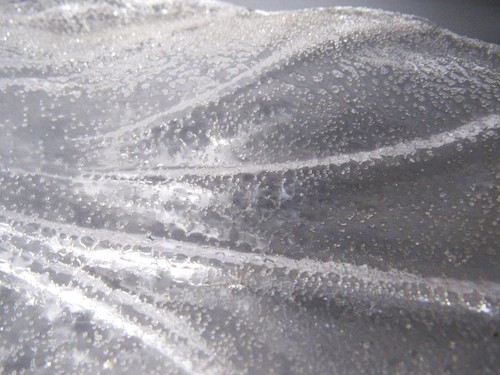 Hoja de cristal Venini de repuesto vintage para Chandeleir transparente 9" x 6" Murano - Imagen 7 de 10