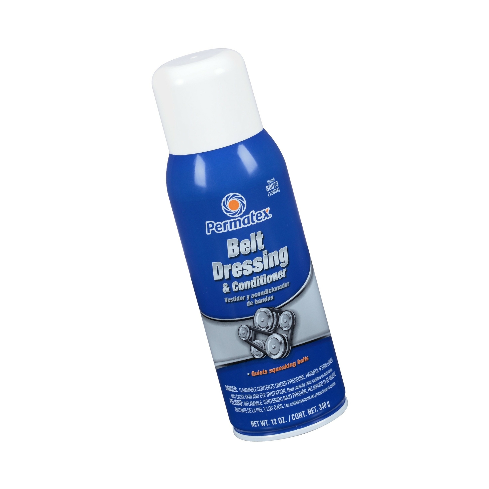 Permatex 80073 Belt Dressing and Conditioner, 12 oz. net Aerosol Can