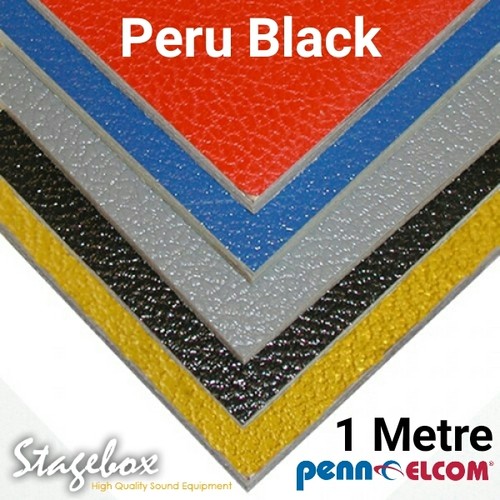Penn Elcom 1 m x 1,26 m Perù laminato PVC rigido nero - Foto 1 di 2
