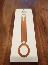 Apple AirTag Leather Loop - Saddle Brown 💖