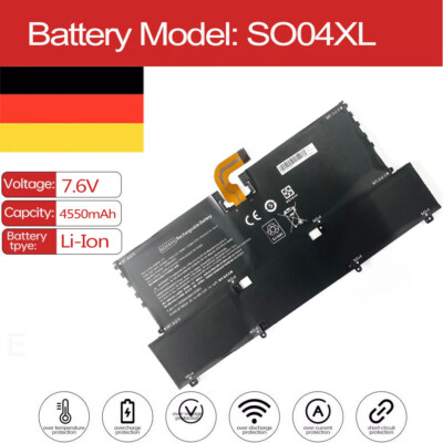 SO04XL Akku für HP TPN-C127 844199-855 VA-USPS SO04038XL F1D61EA#ABD 13-v15