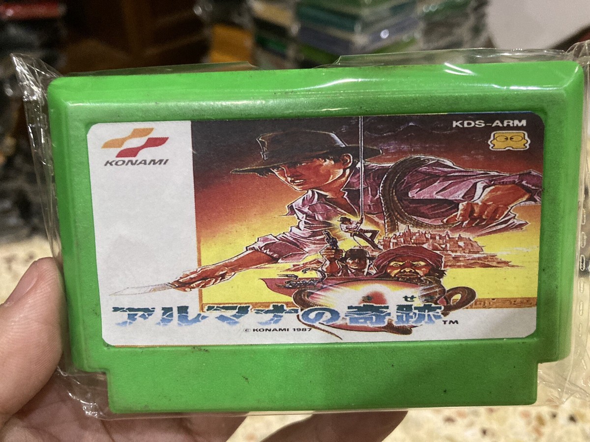 Famicom Game NES Arumana no Kiseki Original 90's PCB (IC Chips/Re