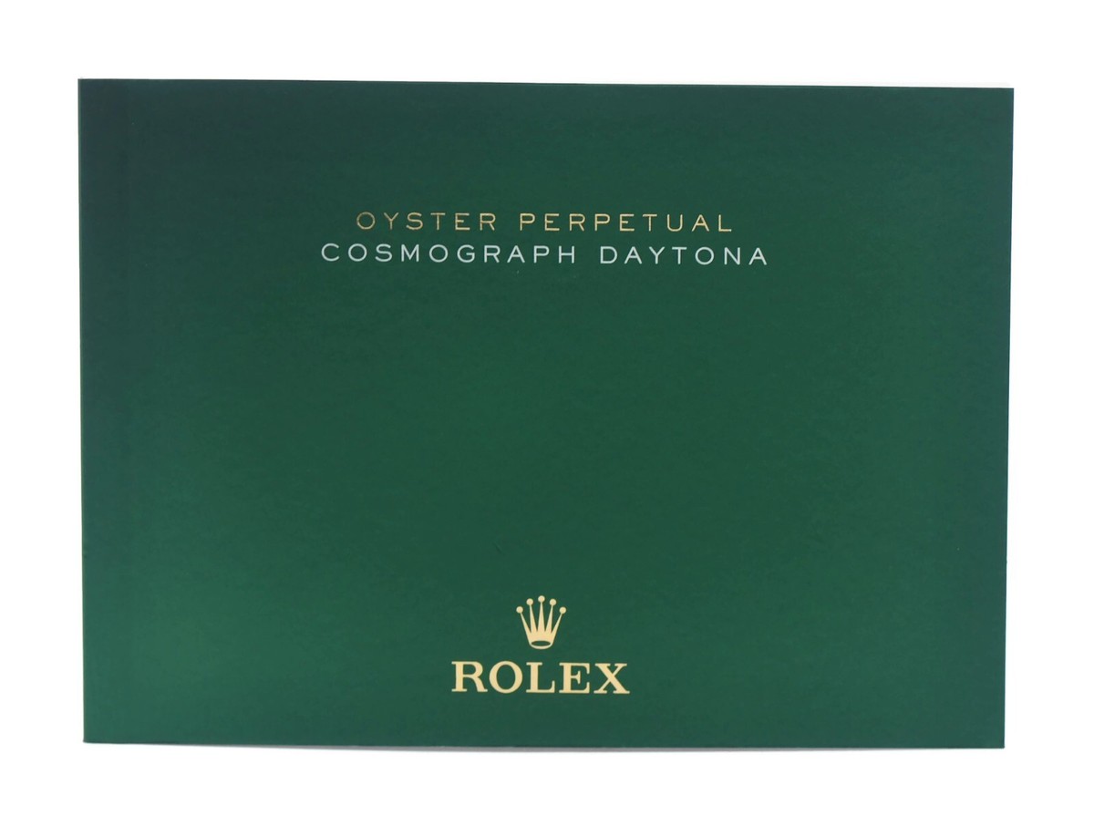 Rolex Cosmograph Daytona Booklet Manual Japanese | eBay