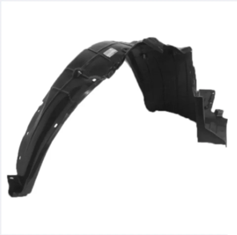 2x Front Car Fender Flexible Flares Wheel Arches For 11-16 Nissan Almera Almesa - Image 4 of 4