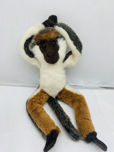 Russ Berrie Peluche Sentwali Mono Colgante Gancho/Bucle Manos Pies Suave 17" Piernas Rojas - Imagen 4 de 10