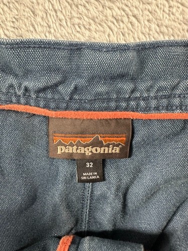 Patagonia Hose Herren 32 Ganzjahres Hanf Canvas Doppelknie Utility Outdoor Arbeit - Bild 13 von 17