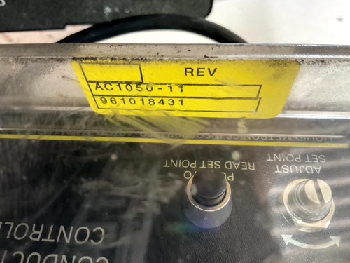 Liquitron AC1000 Controller di conducibilità AC1050-11 Parker CFGC05 - Foto 4 di 4