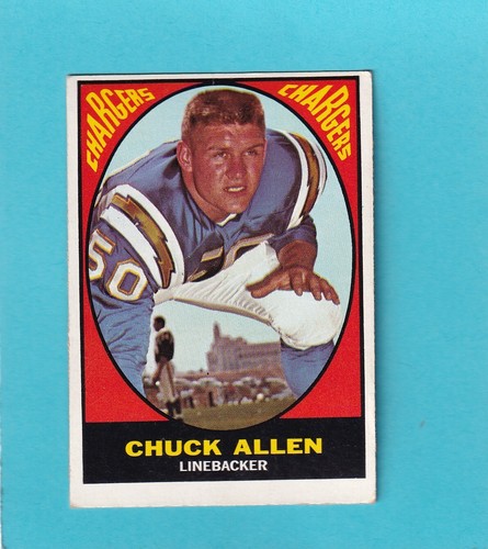 1967 Topps Football (#2-131) - Pick A Card, VG-MT condition - 第 107/114 張圖片