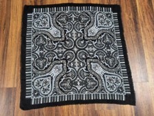 VTG Challis by Berkshire RN14750 100 Acrylic Made in Japan "Silk" Scarf Paisley