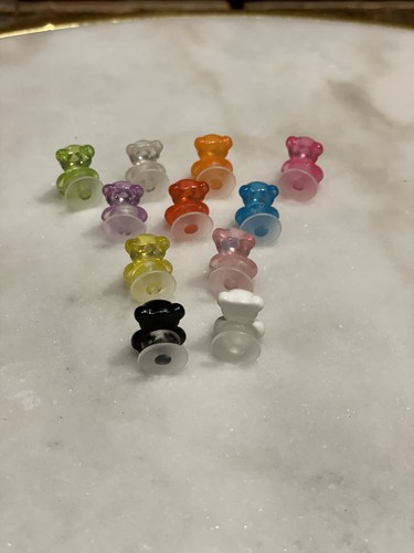11pc Assorted Color GUMMI BEAR Shoe Charms FOR CROCS - Picture 3 of 3