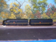 LIFE-LIKE N SCALE #7452/51 FA1/FB1 PENNSYLVANIA RAILROAD #9605 PWR/9603B PWR