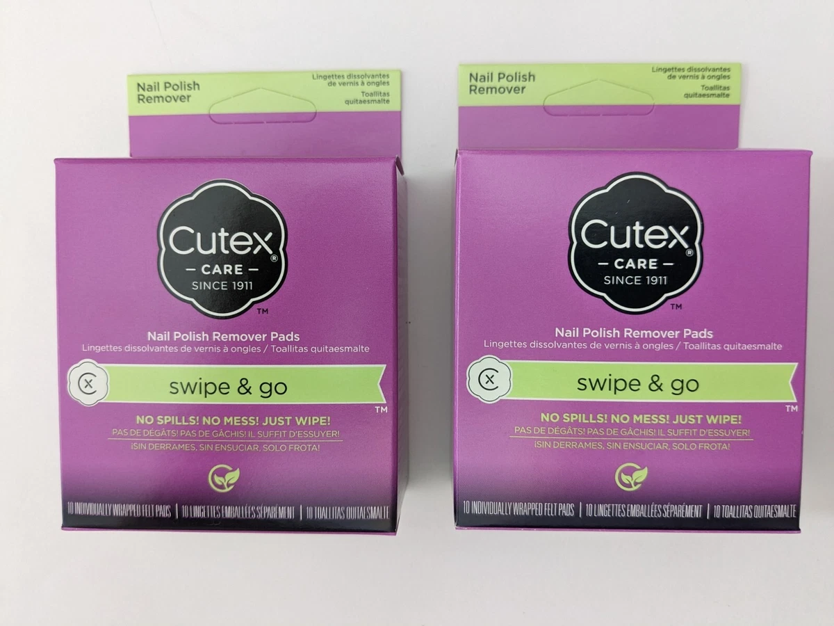 Aggregate more than 135 cutex nail polish remover wipes latest