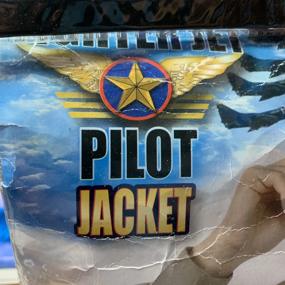 Jet Fighter Pilot Olive Jumpsuit Men’s XL Halloween Costume by Forum Novelties - Image 2 of 4