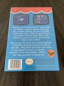Brand New Factory Sealed Nintendo NES Game Fisher-Price Perfect Fit 