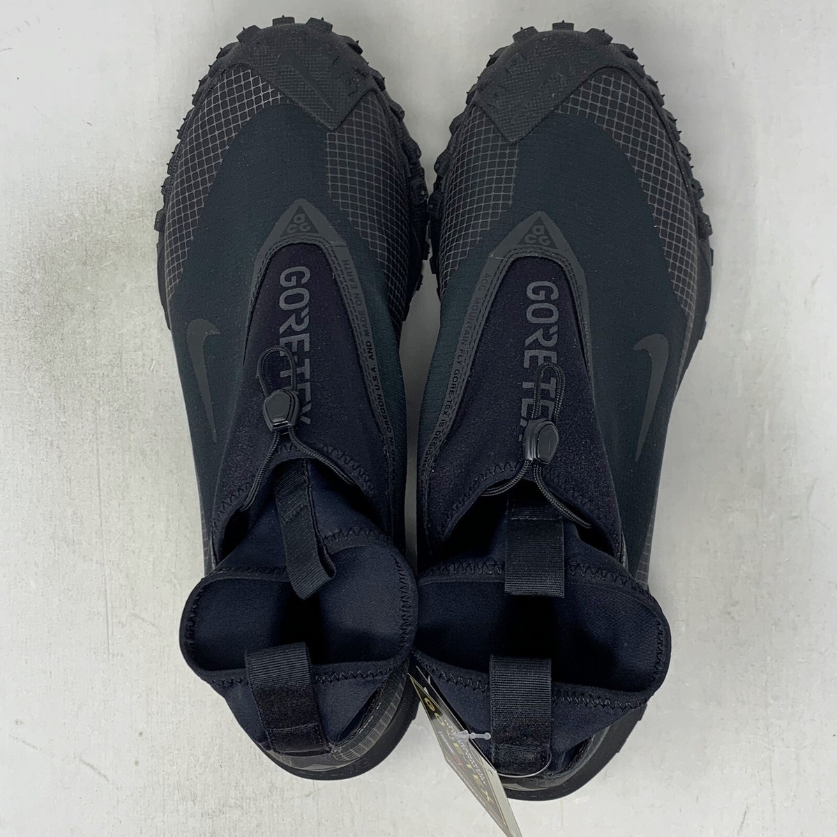 Nike ACG Mountain Fly GoreTex Black Sneaker, Size 12.5 BNIB CT2904