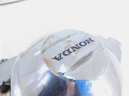 Honda VTX1800 VTX 1800 VTX1800S VTX1800R Chrome Left Engine Motor Stator Cover - Picture 9 of 17