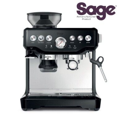 Sage Barista Express Schwarz glänzend SES875BKS Gehäuseschäden