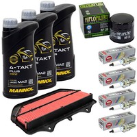 Wartung FüR Suzuki GSX-R 600 750 2011-18 Set ÖL 3L Luftfilter ÖLfilter ZüNdkerze