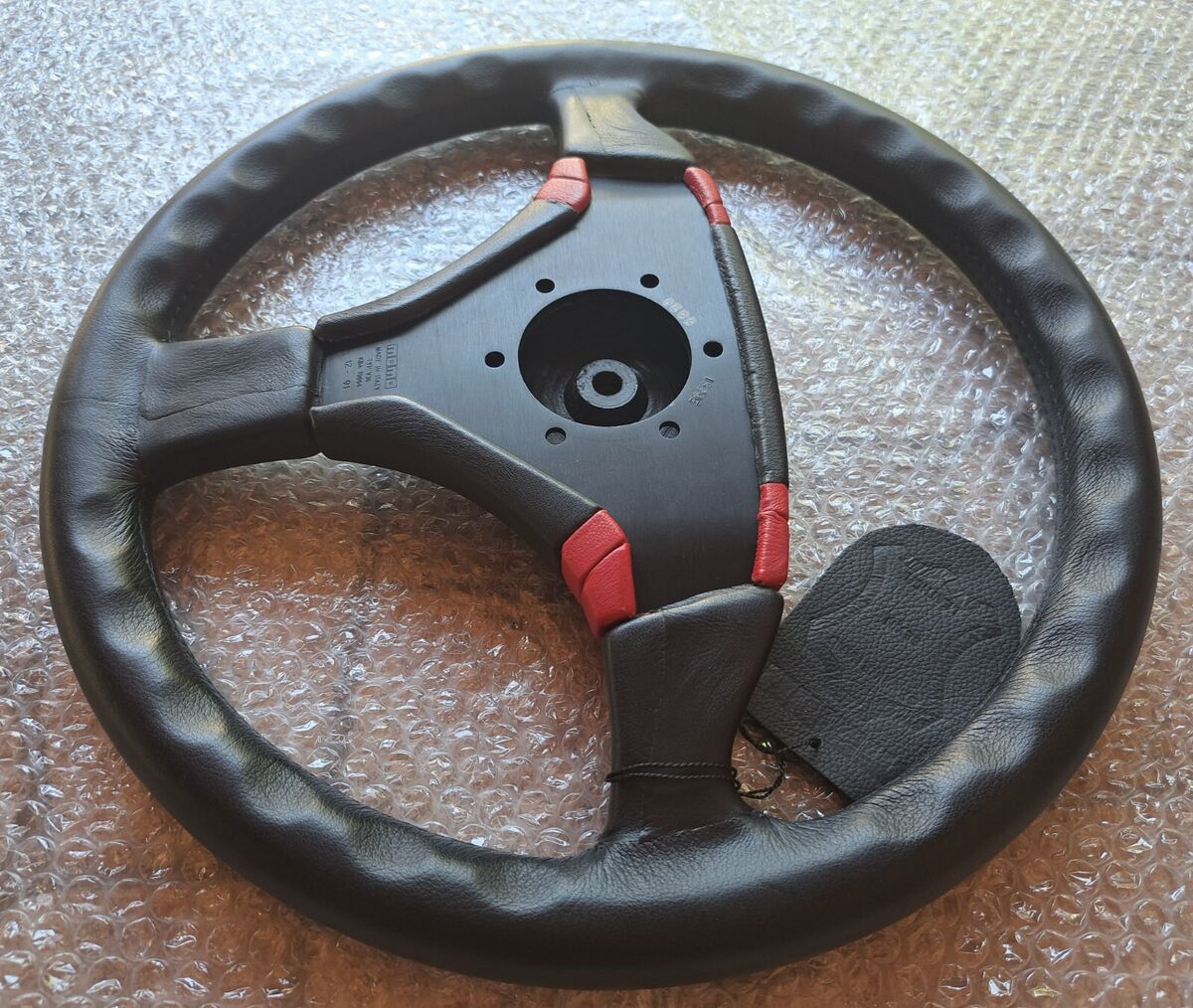 Genuine Momo Cobra 2 leather steering wheel NOS! | eBay Genuine Momo Cobra 2 leather steering wheel NOS! | eBay