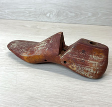 Vintage Sz 6D JV Shoe Company 1960 Wooden  Metal Cobbler Last Shoe Form