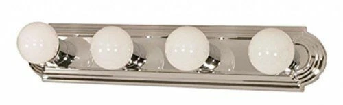 Nuvo 60-297 - Vanity Light Bar Racetrack Style in Polished Chrome Finish - Picture 1 of 1