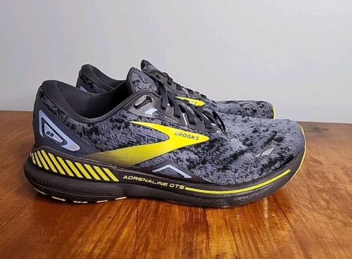 Brooks Adrenaline GTS 23 Mens 10.5 D Shoes Blue Camo Running Sneaker 1103911D404 - Picture 2 of 18