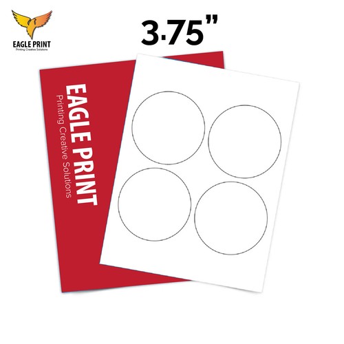 "100 pegatinas personalizadas con logotipo redondo - etiquetas adhesivas personalizadas de 0,5-7"" hechas en EE. UU. - Imagen 14 de 16