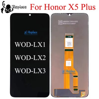 Display originale di ricambio per schermo LCD Honor X5 Plus X6a, per