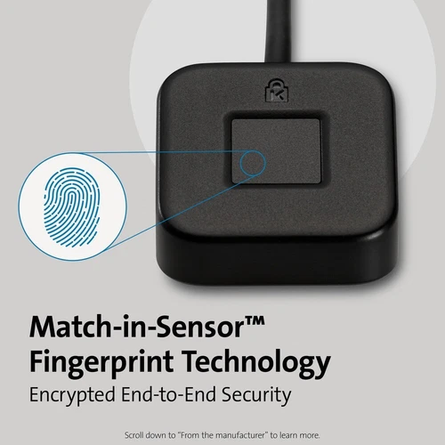 Kensington K62330WW VeriMark Desktop Fingerprint Key  (New)