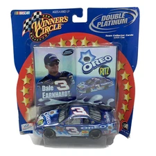 Nascar Dale Earnhardt Jr #3 Winners Circle Double Platinum Car w/ Collector Card