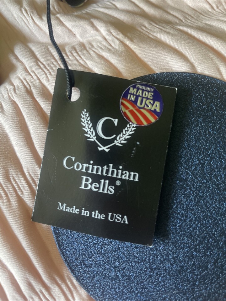 Corinthian Bells by QMT WINDCHIMES 30 inch Midnight Blue Wind Chime New