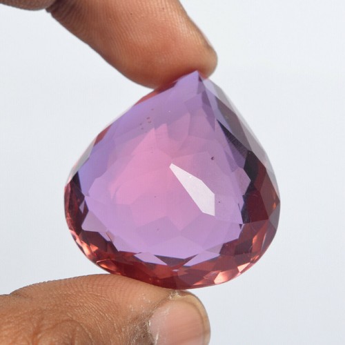 Loose Gemstone Pear Cut 91.80 Ct. Color-Changing Alexandrite Pendant for Gift - Picture 4 of 4