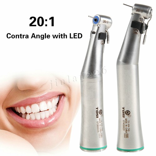 Detachable Dental Implant 20:1 Reduction Contra Angle LED Surgical Handpiece - Picture 2 of 24