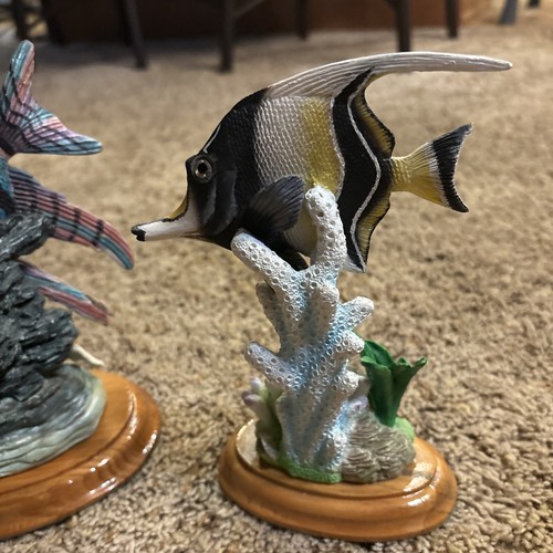 Vintage Marine Life Figurines Lot Of 3 By Continental Creations Inc - Picture 6 of 9