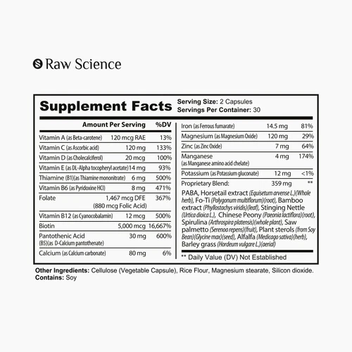 Hair Growth Capsules--Promote hair health and density, effectively block DHT - Picture 5 of 10