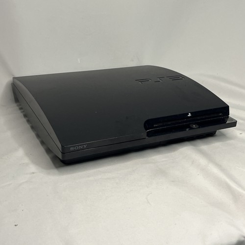 Sony Playstation 3 Slim 160GB CECH-2501A Console - Black Tested Working - Picture 2 of 9
