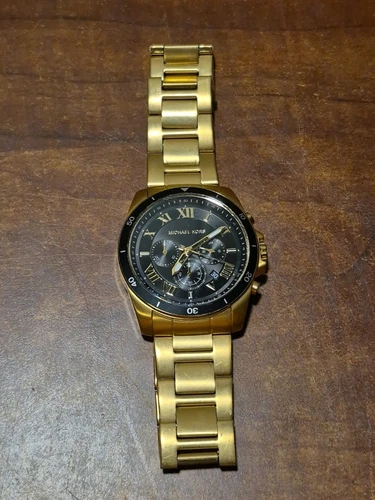 Orologio da polso Michael Kors MK8803 colore oro e nero A2