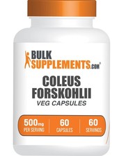 Coleus Forskohlii Extract Capsules 60 Count Natural Nutritional Supplement