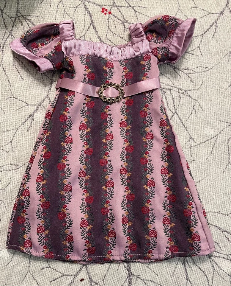 Conjunto de traje de disfraz púrpura vestido de fiesta de Carolina muñeca American Girl de 18" Foto 2 de 4